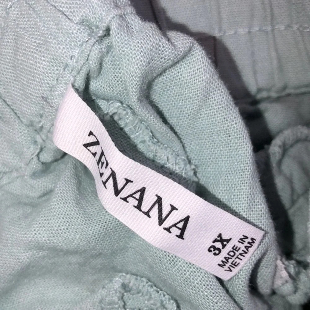 Zenana pants linen blend pants size 3X - Picture 7 of 9